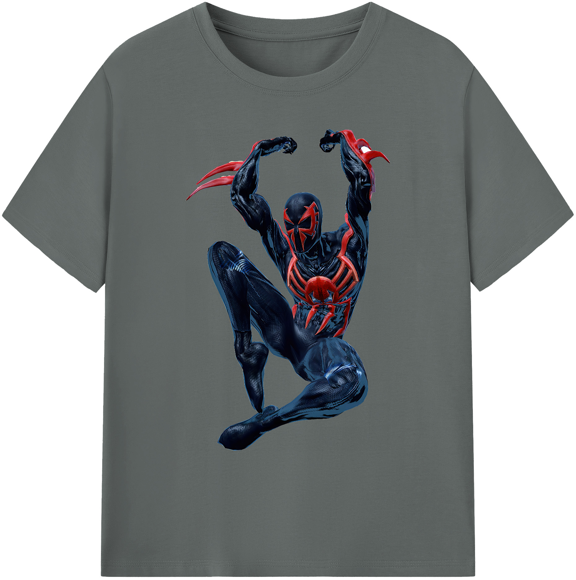 （画像用） Spider Man スパイダーマン 綿100％ メンズ半袖Tシャツ｜肌触りやわらか＆通気性